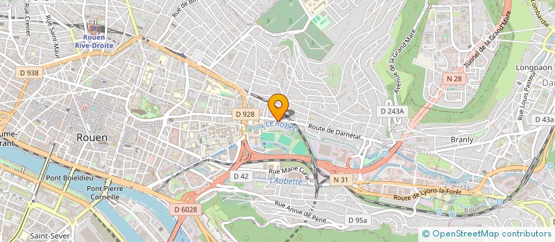 localisation de l'entreprise MADAME SALMA GHADI  ROUEN