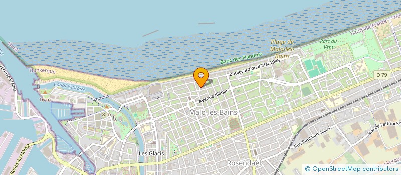 localisation de l'entreprise MADAME SALMA HAJJI à DUNKERQUE