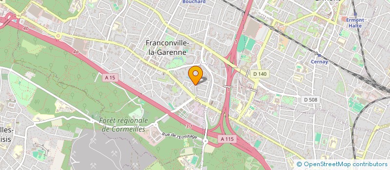 localisation de l'entreprise MADAME SALMA HAMMOUI  FRANCONVILLE