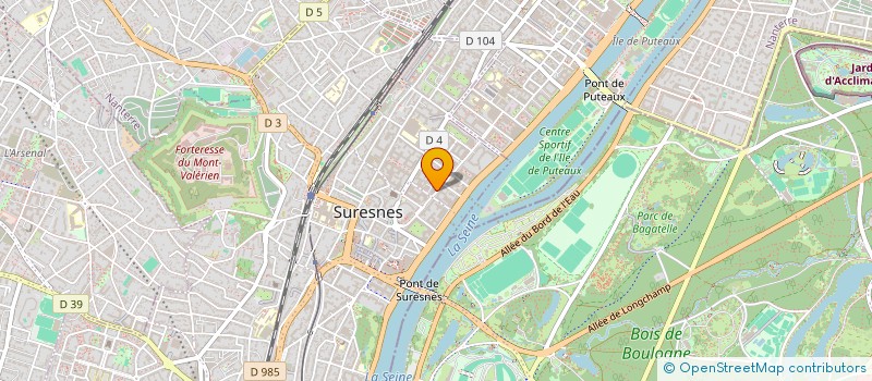 localisation de l'entreprise MADAME SALMA JERBI  SURESNES