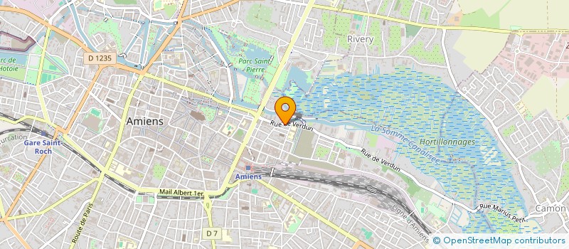 localisation de l'entreprise MADAME SALMA JOUNDI  AMIENS