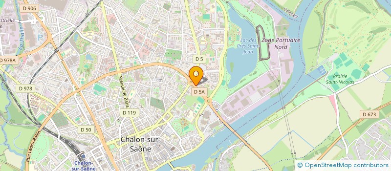 localisation de l'entreprise MADAME SALMA LAHMAME  CHALON-SUR-SAONE