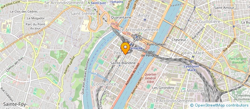 localisation de l'entreprise MADAME SALMA OUNISSI à LYON
