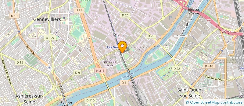 localisation de l'entreprise MADAME SALMA SAADI ISSIHAKA  ASNIERES-SUR-SEINE