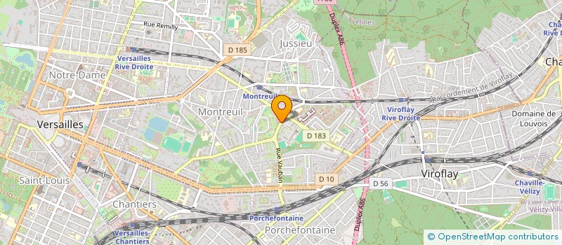 localisation de l'entreprise MADAME SALMA SABOURI à VERSAILLES