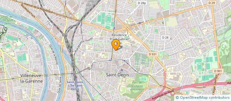localisation de l'entreprise MADAME SALMA TAHA à SAINT-DENIS