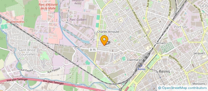 localisation de l'entreprise MADAME SALMA ZAKARI à REIMS