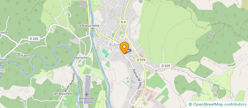 localisation de l'entreprise MADAME SALMA ZEROUKI  RUOMS