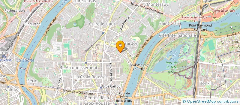 localisation de l'entreprise MADAME SALMABEGAME PATCHEAPIN à LYON