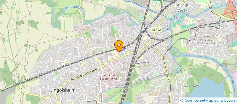 localisation de l'entreprise MADAME SALOI EL FANNI à STRASBOURG