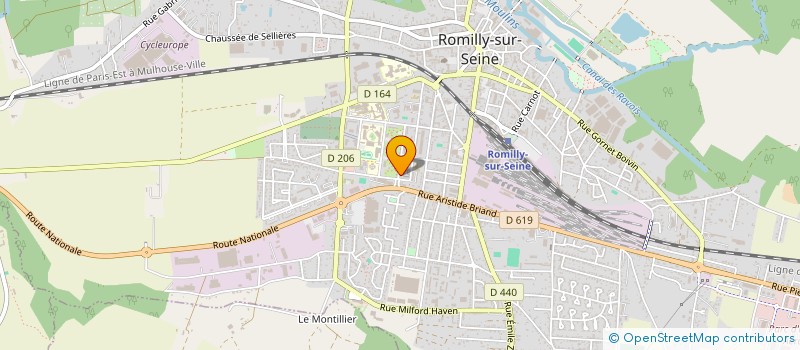 localisation de l'entreprise MADAME SALOI EL HAKOUNI à ROMILLY-SUR-SEINE