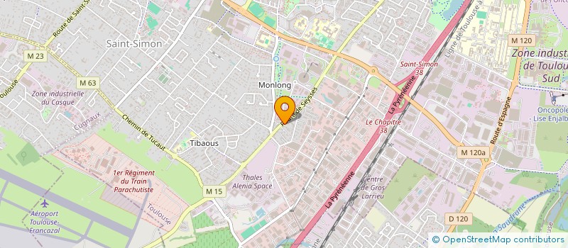 localisation de l'entreprise MADAME SALOI FAYEK à TOULOUSE