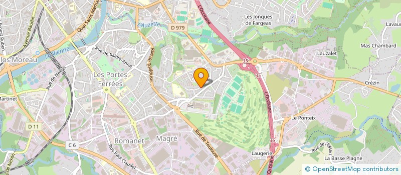 localisation de l'entreprise MADAME SALOI NACHAT à LIMOGES