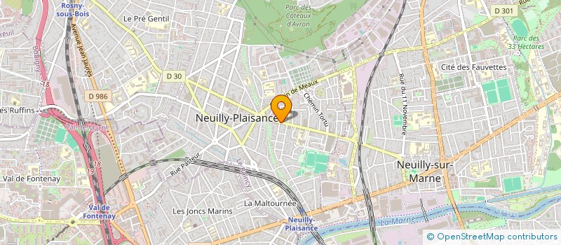 localisation de l'entreprise MADAME SALOME ALACOQUE à NEUILLY-PLAISANCE