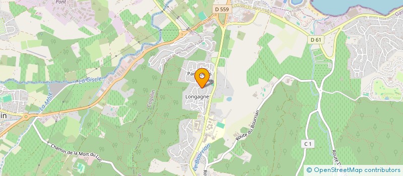 localisation de l'entreprise MADAME SALOME AROUS  GASSIN