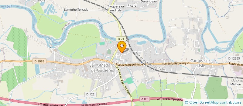 localisation de l'entreprise MADAME SALOME ASO  SAINT-MEDARD-DE-GUIZIERES