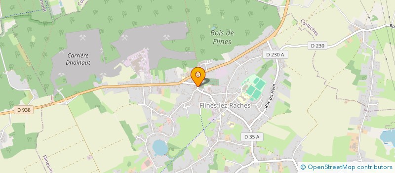 localisation de l'entreprise MADAME SALOME BECK  FLINES-LEZ-RACHES