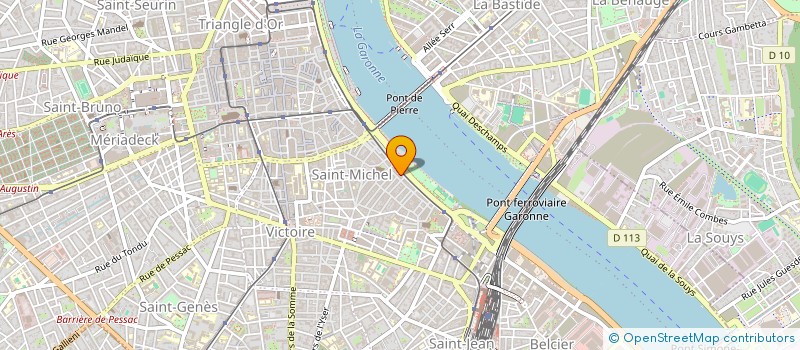 localisation de l'entreprise MADAME SALOME BENATTOU  BORDEAUX