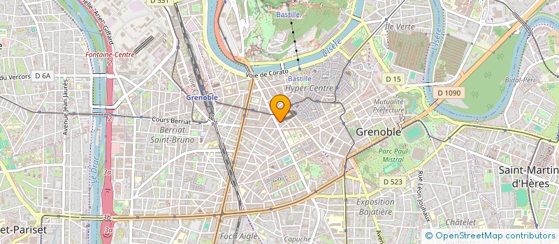 localisation de l'entreprise MADAME SALOME BERARD à GRENOBLE