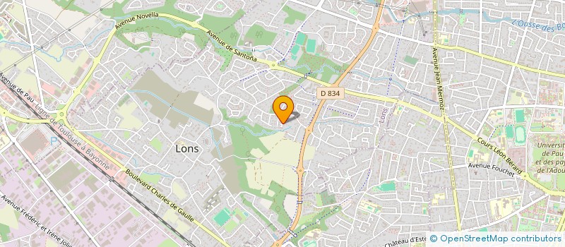 localisation de l'entreprise MADAME SALOME BIELSA  LONS