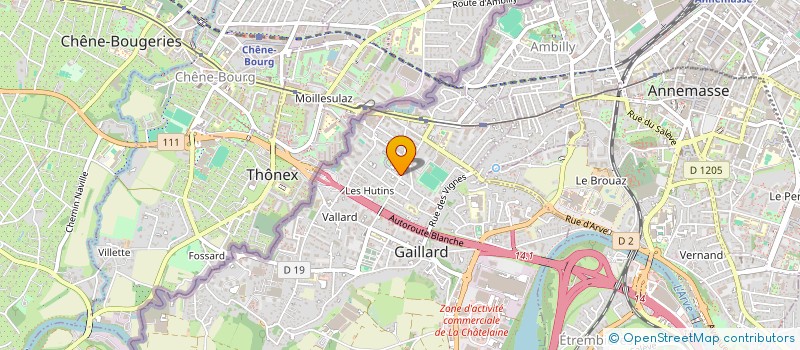 localisation de l'entreprise MADAME SALOME BITE NKOO  GAILLARD