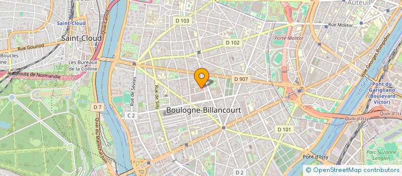 localisation de l'entreprise MADAME SALOME BOUKOBZA à BOULOGNE BILLANCOURT