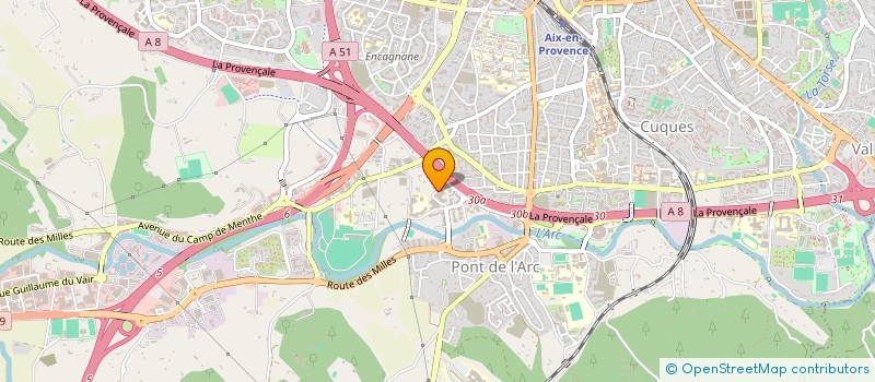 localisation de l'entreprise MADAME SALOME CASELLA  AIX-EN-PROVENCE