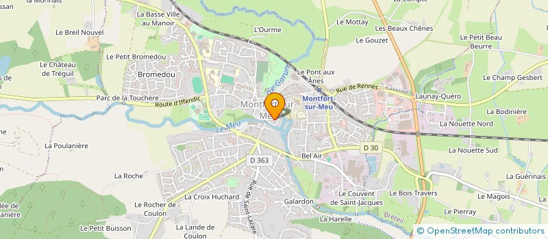 localisation de l'entreprise MADAME SALOME CHARLON  MONTFORT-SUR-MEU