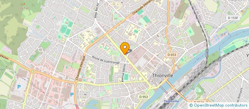 localisation de l'entreprise MADAME SALOME CHEA à THIONVILLE