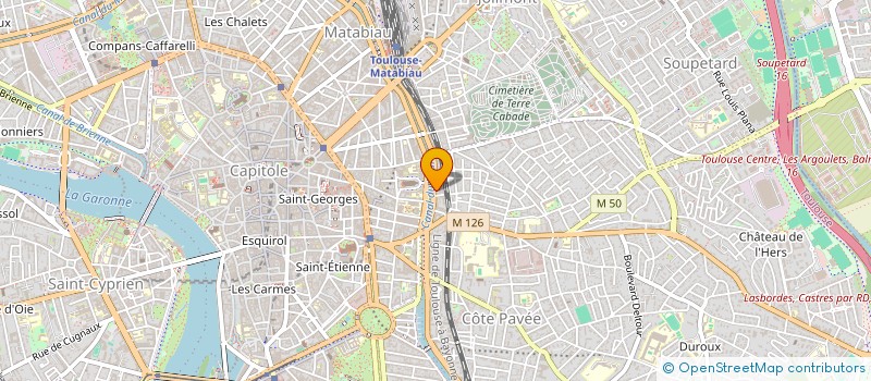 localisation de l'entreprise MADAME SALOME CHOLAT-NAMY à TOULOUSE