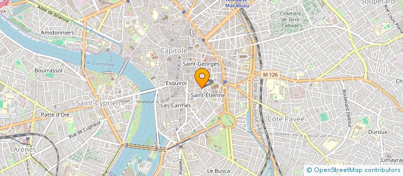 localisation de l'entreprise MADAME SALOME COHEN  TOULOUSE