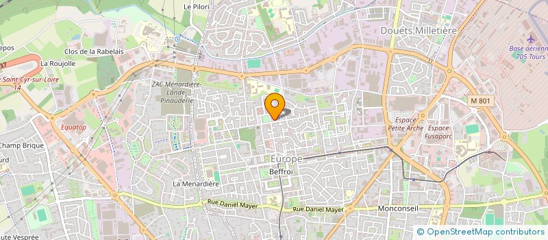 localisation de l'entreprise MADAME SALOME COLLIN  TOURS