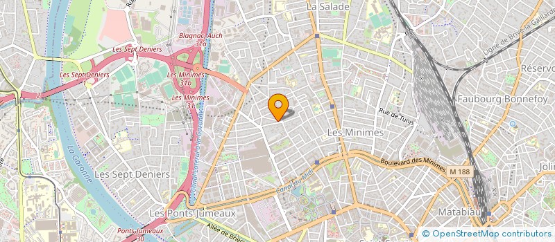 localisation de l'entreprise MADAME SALOME CONSTANT  AVIGNONET-LAURAGAIS