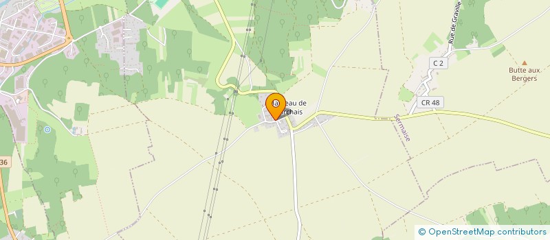 localisation de l'entreprise MADAME SALOME COUSIGNE  ROINVILLE