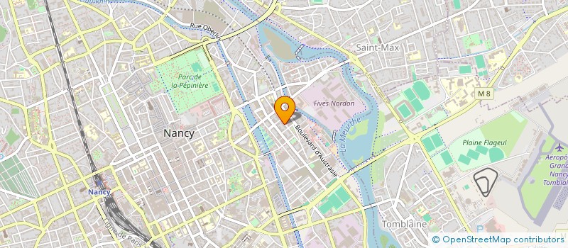 localisation de l'entreprise MADAME SALOME DE HARDER  NANCY