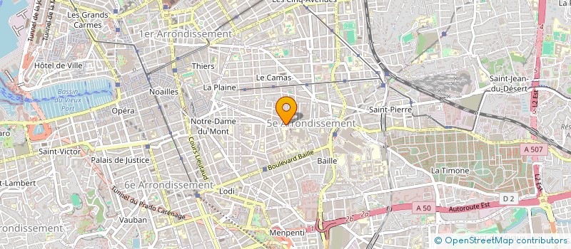 localisation de l'entreprise MADAME SALOME DE ROLLAND à MARSEILLE