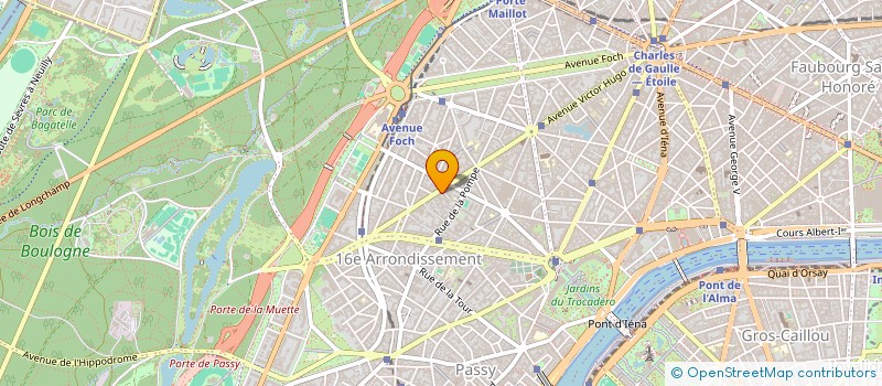 localisation de l'entreprise MADAME SALOME DILOUYA  PARIS