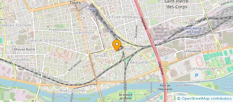 localisation de l'entreprise MADAME SALOME DIOVADA  TOURS