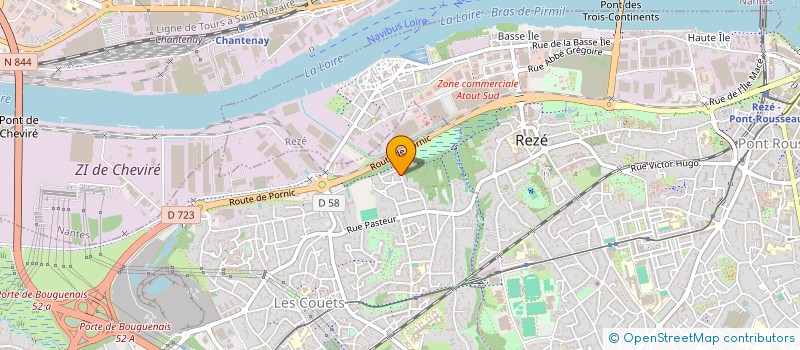 localisation de l'entreprise MADAME SALOME DOUILLARD à BOUGUENAIS