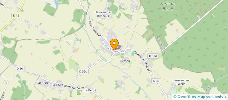localisation de l'entreprise MADAME SALOME DUBART à PAULHAC