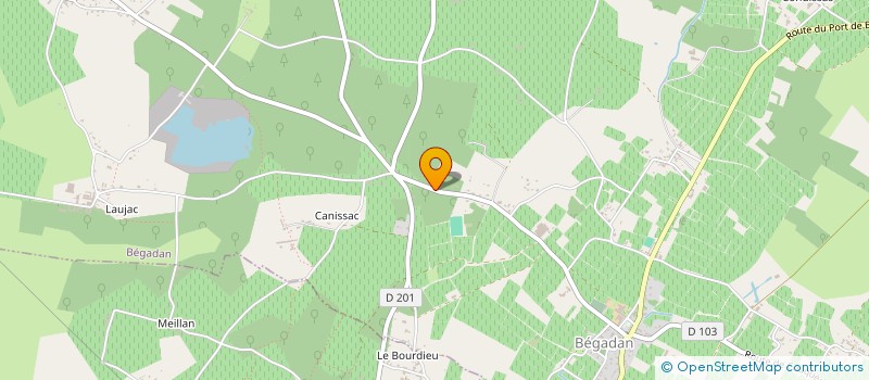 localisation de l'entreprise MADAME SALOME DUEE  BEGADAN