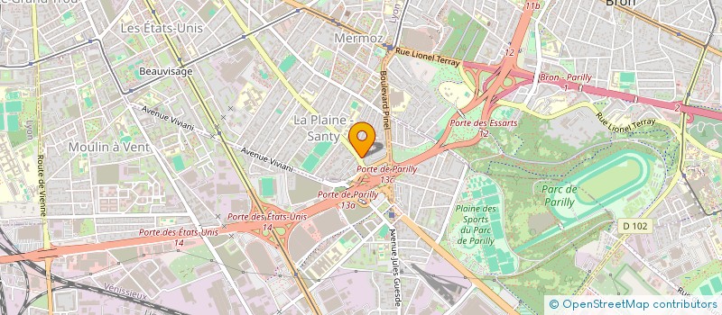 localisation de l'entreprise MADAME SALOME DUPONT  LYON