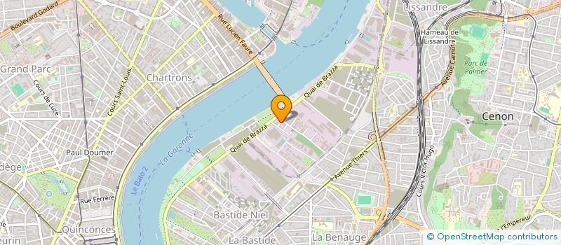 localisation de l'entreprise MADAME SALOME DUTHIL  BORDEAUX