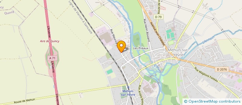 localisation de l'entreprise MADAME SALOME FROMION  MEHUN-SUR-YEVRE