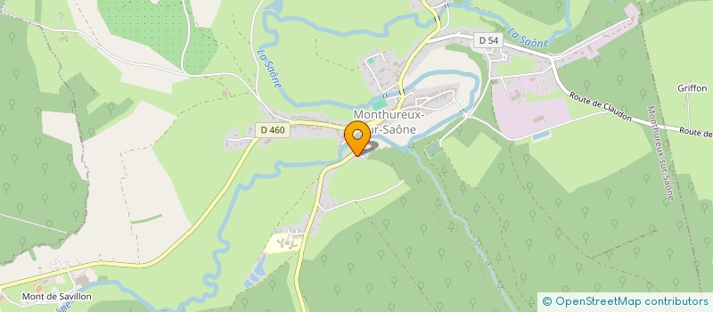 localisation de l'entreprise MADAME SALOME GALAND  MONTHUREUX-SUR-SAONE