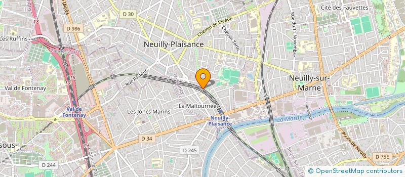 localisation de l'entreprise MADAME SALOME GAUTIER à NEUILLY PLAISANCE