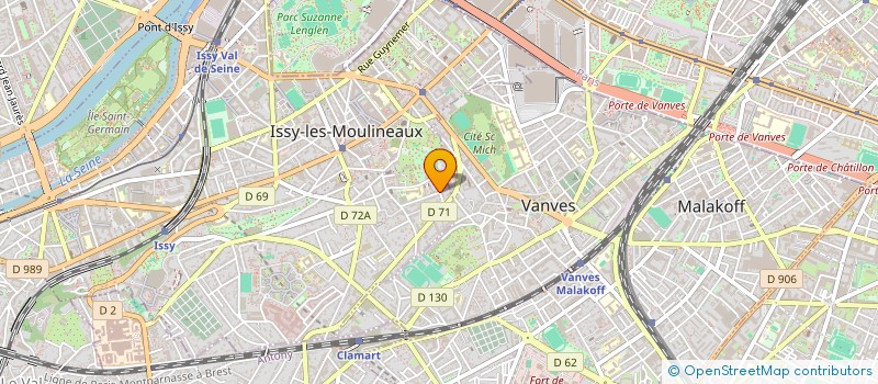 localisation de l'entreprise MADAME SALOME GAUWIN à ISSY-LES-MOULINEAUX