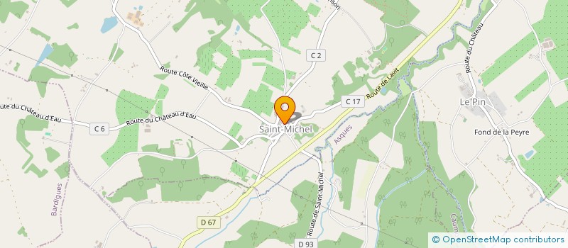 localisation de l'entreprise MADAME SALOME GUILLOT  SAINT-MICHEL