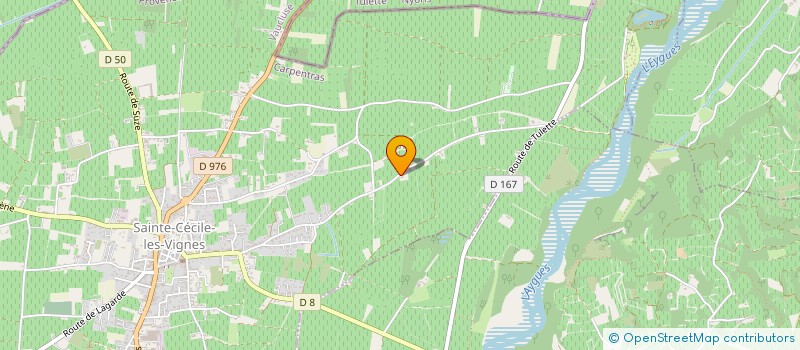 localisation de l'entreprise MADAME SALOME GUTHMULLER  SAINTE-CECILE-LES-VIGNES
