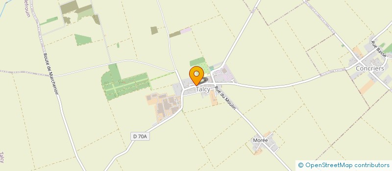 localisation de l'entreprise MADAME SALOME GUYON  TALCY